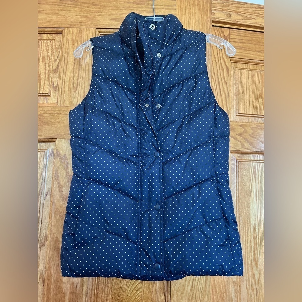 Gap - Polka Dot Puffer Vest
